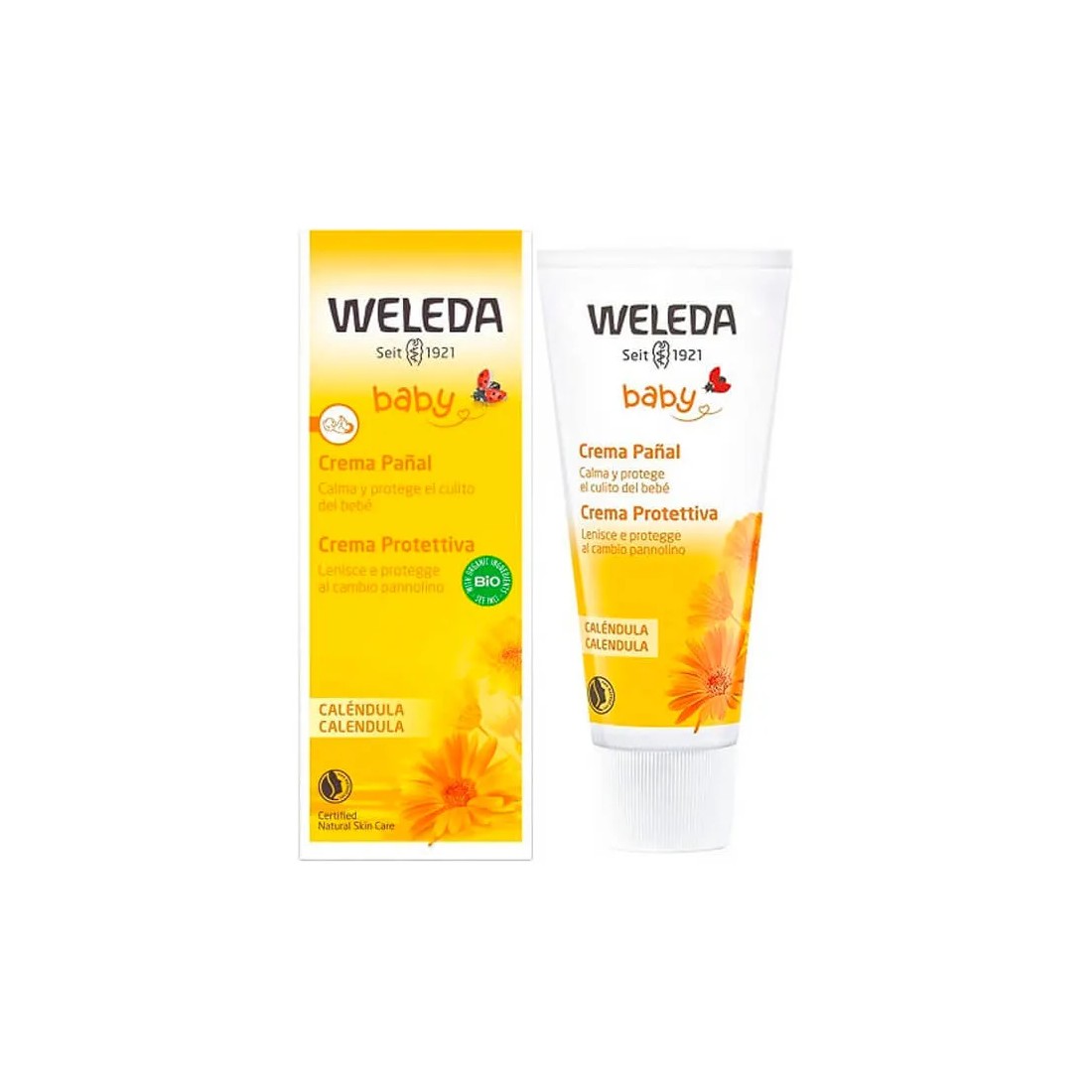 Weleda crema pañal bebe de caléndula 75 ml