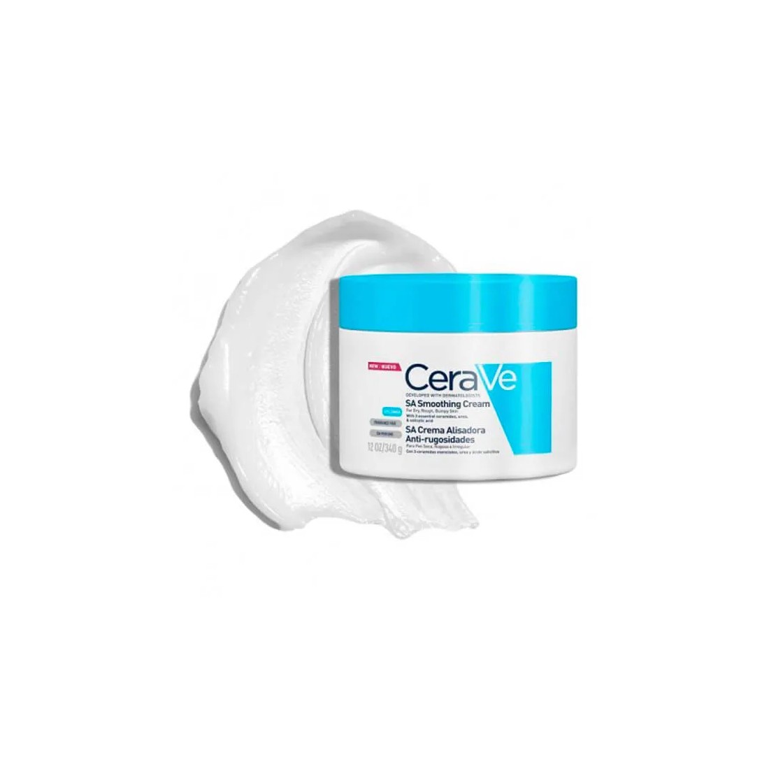 Cerave Crema Alisadora Anti-rugosidades 340 g textura