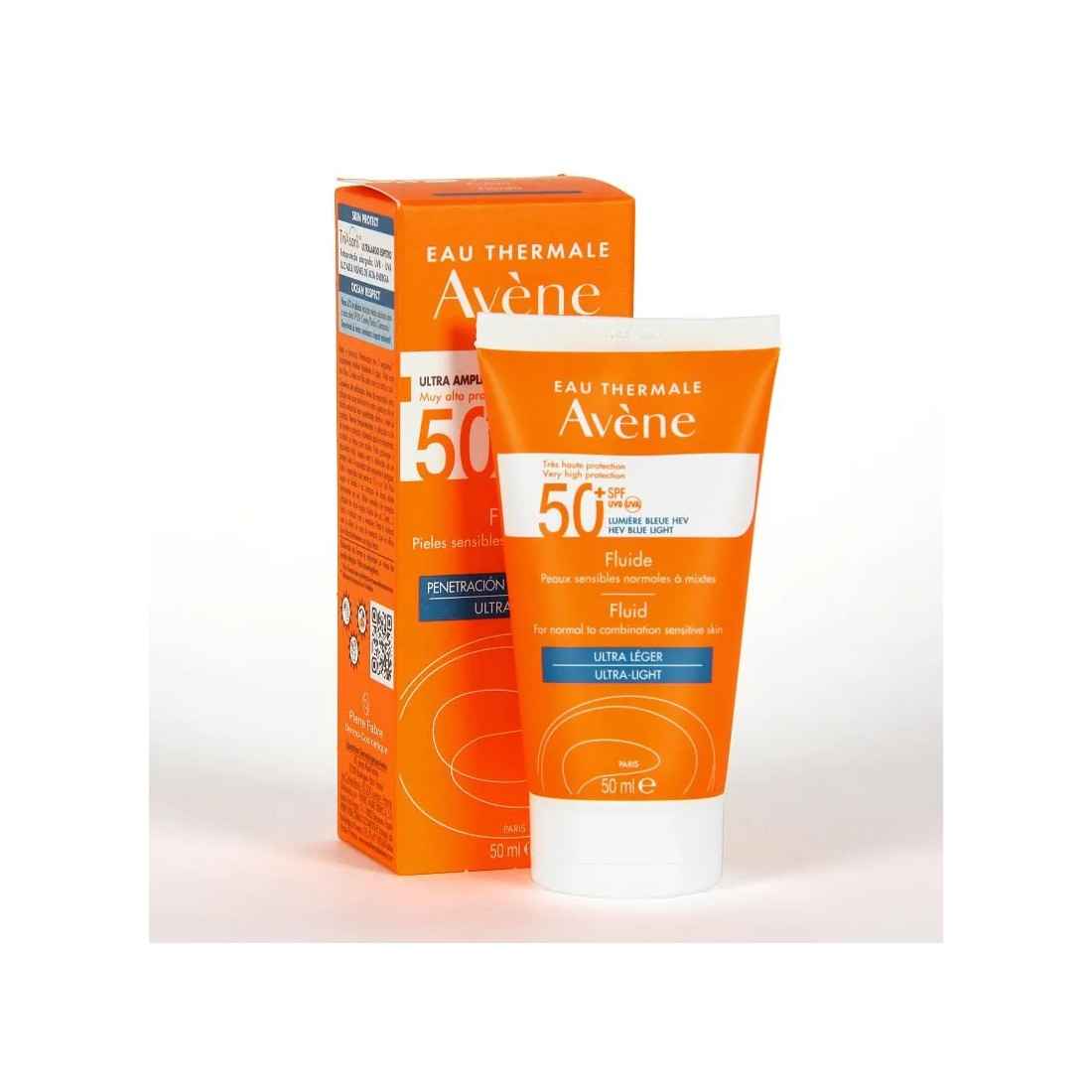 Compra Avene  Fluido Ip 50 + 50 Ml al mejor precio | Más Parafarmacia