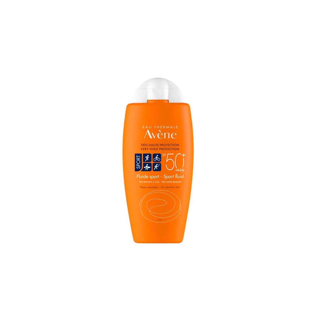 Avene Fluido Sport SPF 50+ 100 ml envase