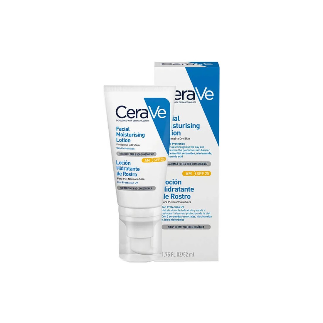 Cerave AM Loción Hidratante Facial SPF30 52 ml