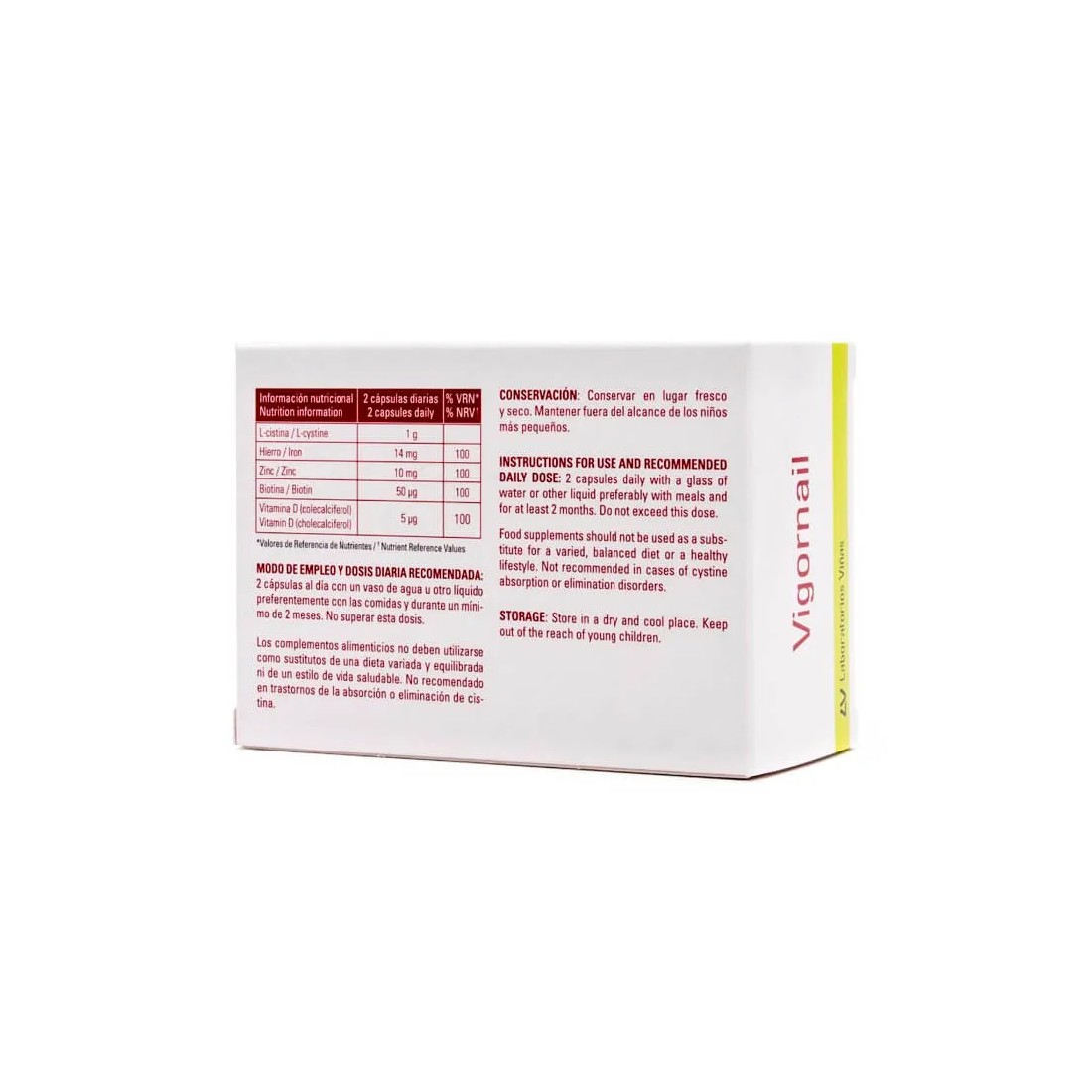 Vigornail 90 Capsulas envase