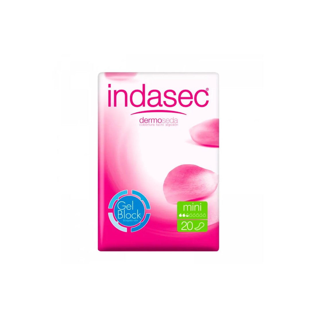 Indasec algodón Mini 20 uds