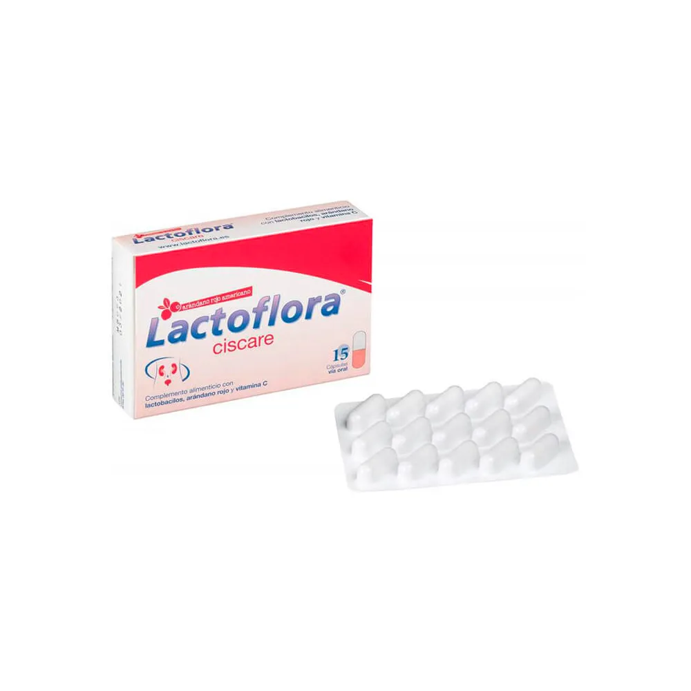 Lactoflora Ciscare 15 Capsulas