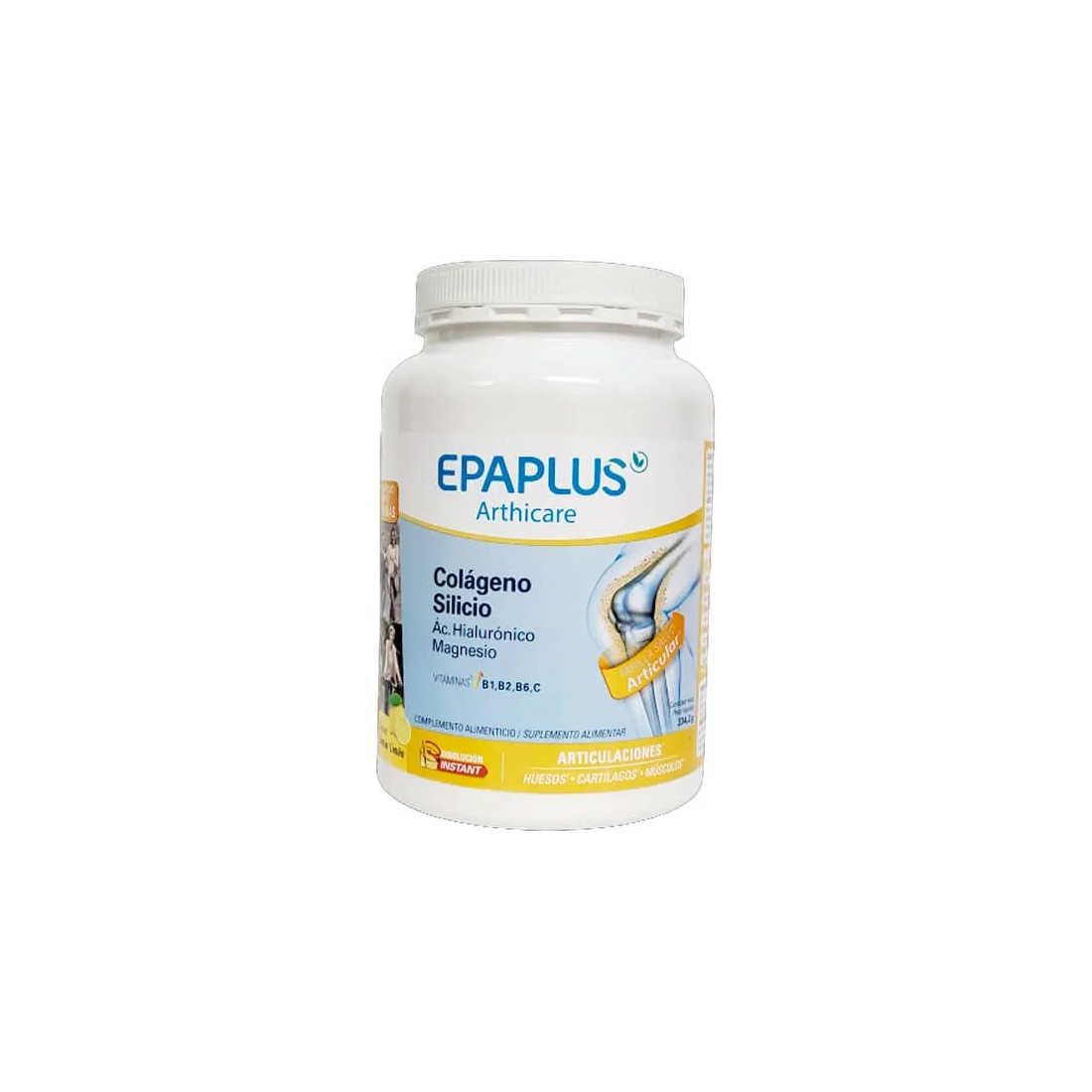Epaplus Colágeno Silicio Ác. Hialurónico y Magnesio 327 gr