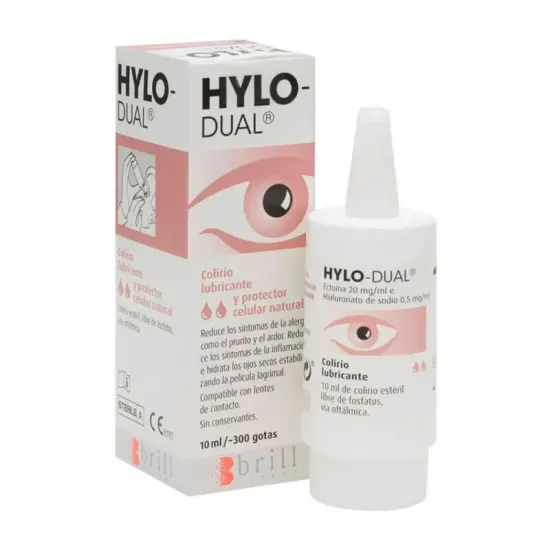 Hylo Dual Colirio Lubricante y Protector Celular 10 ml