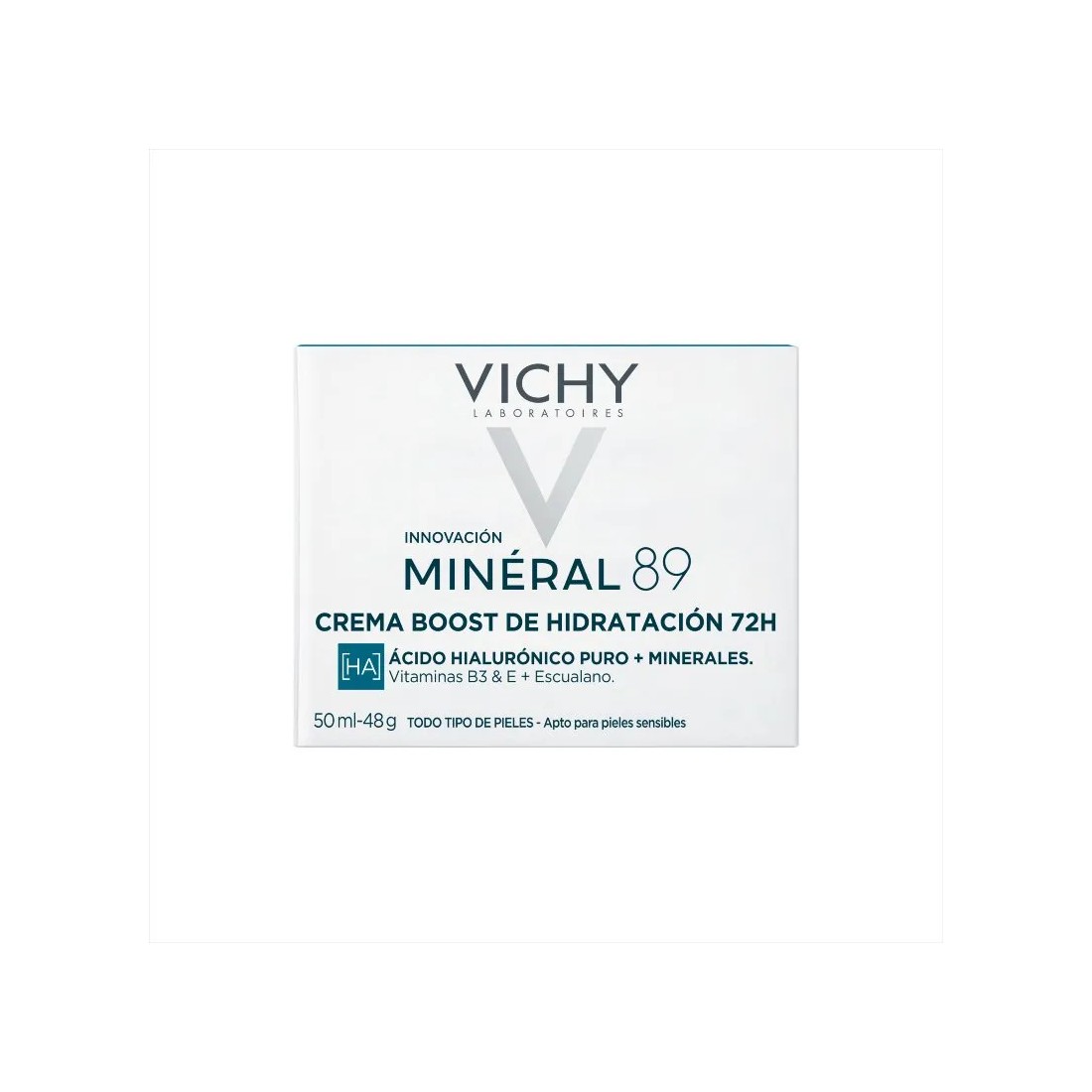 Vichy Mineral 89 Crema Hidratante Ligera 50 Ml