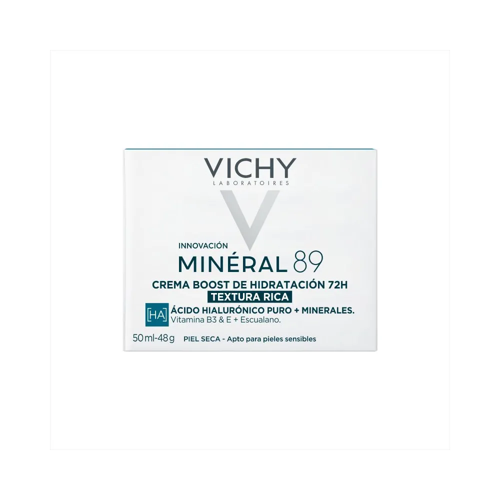 Vichy Mineral 89 Crema Hidratante Rica 50 Ml