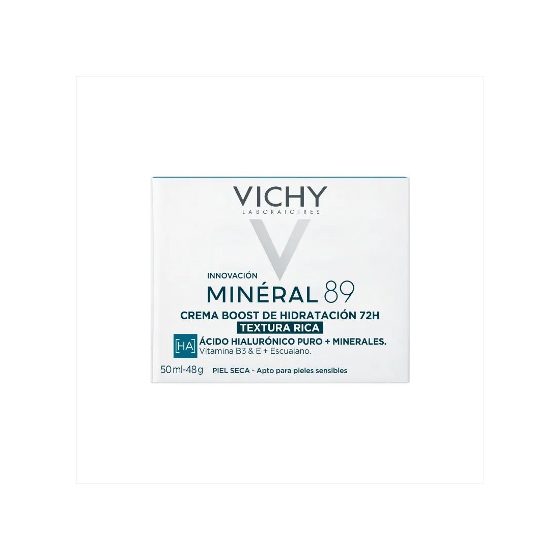 Vichy Mineral 89 Crema Hidratante Rica 50 Ml