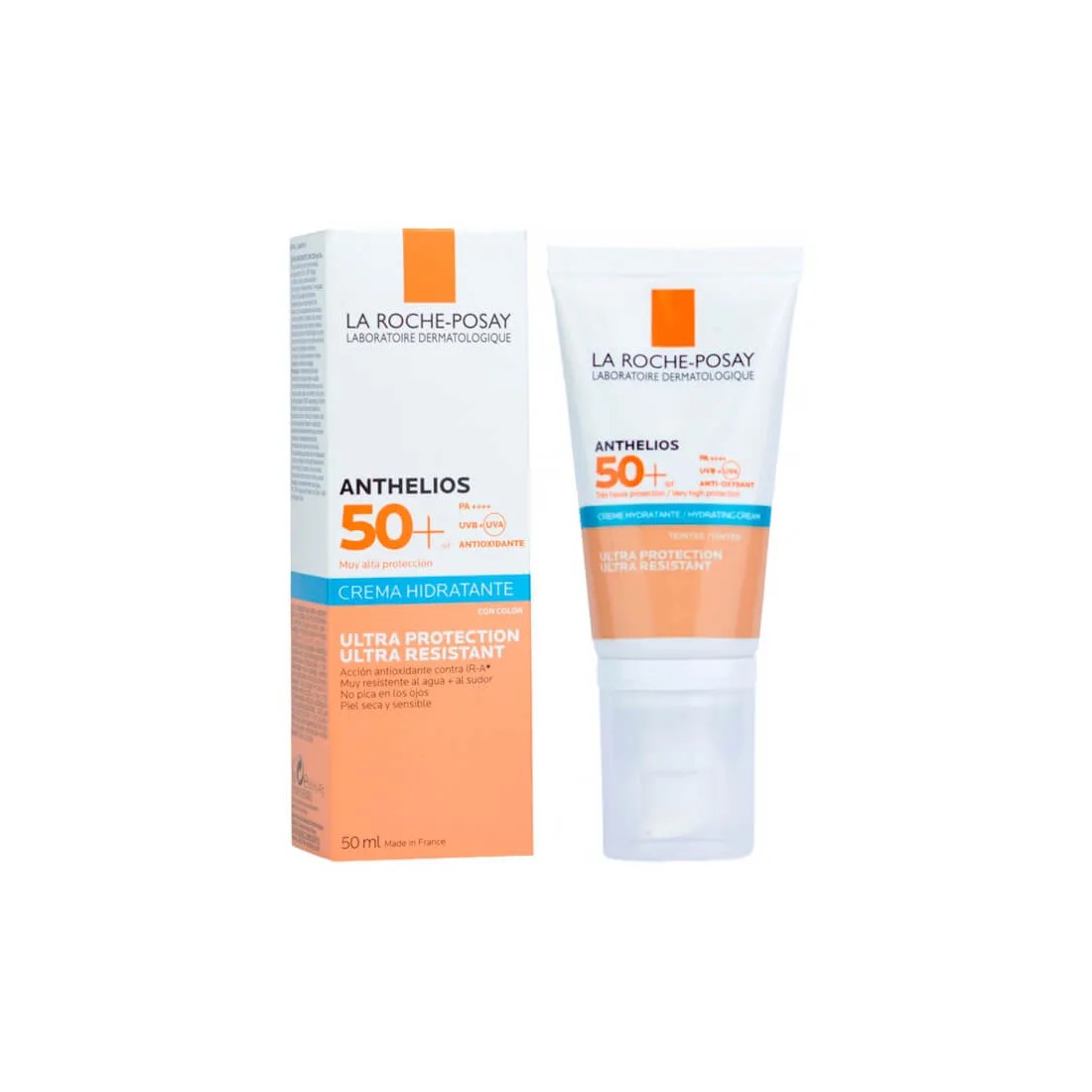 La Roche Posay Anthelios UVMune 400 crema hidratante Spf50+ 50 ml envase