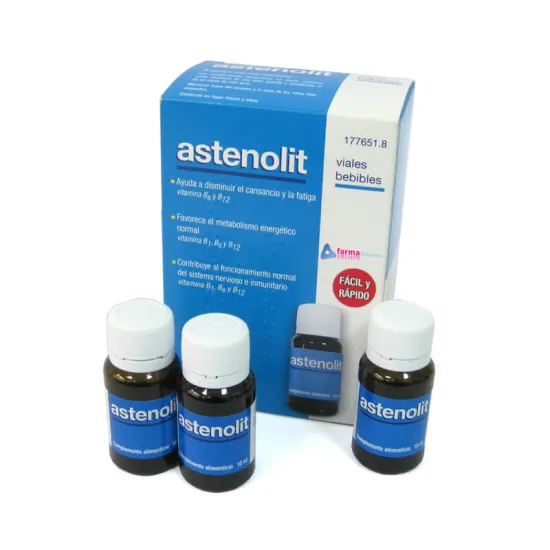 Astenolit 12 viales bebibles contenido