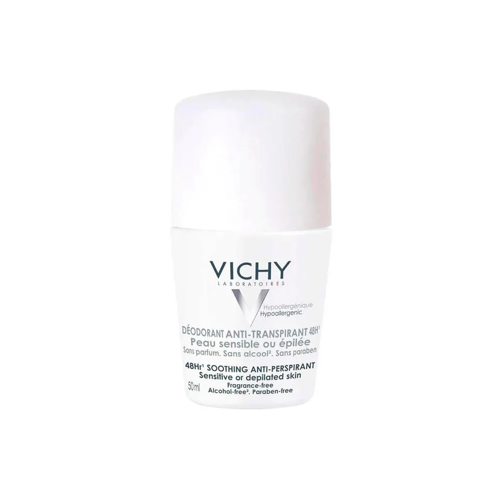 Desodorante de bola antitranspirante piel sensible Vichy 50 ml