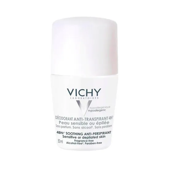 Desodorante de bola antitranspirante piel sensible Vichy 50 ml