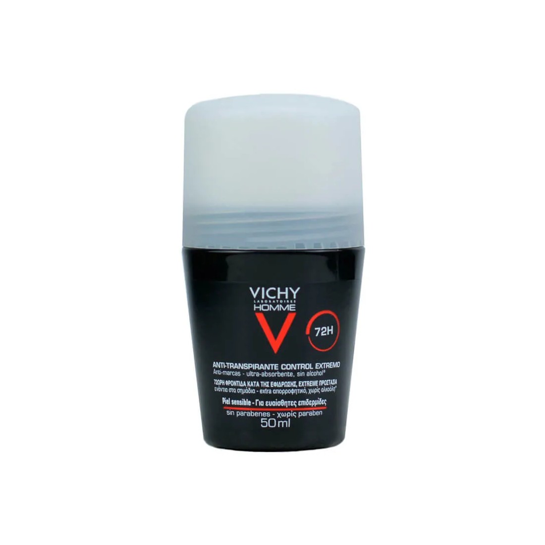 Vichy Desodorante Homme Roll-on Pieles Sensibles 72h 50 ml