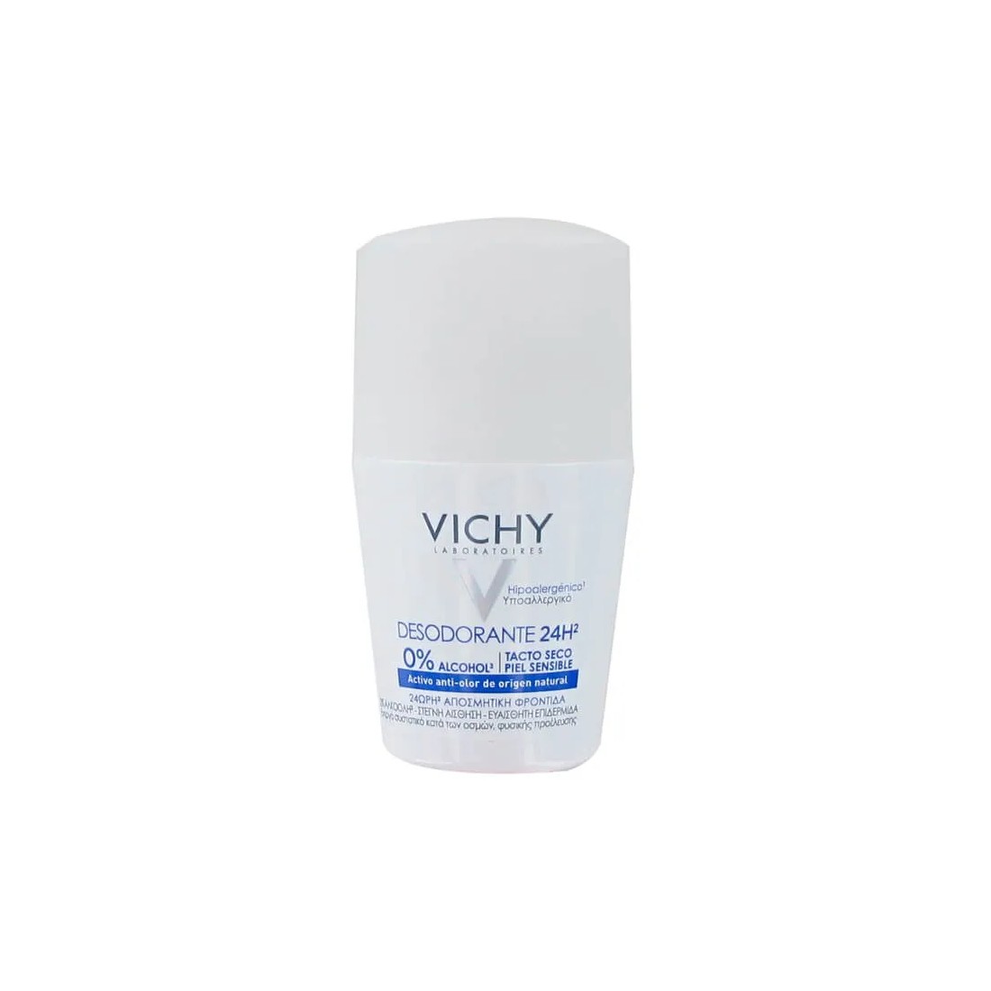 Vichy Desodorante 24H sin sales de aluminio Roll-On 50 ml