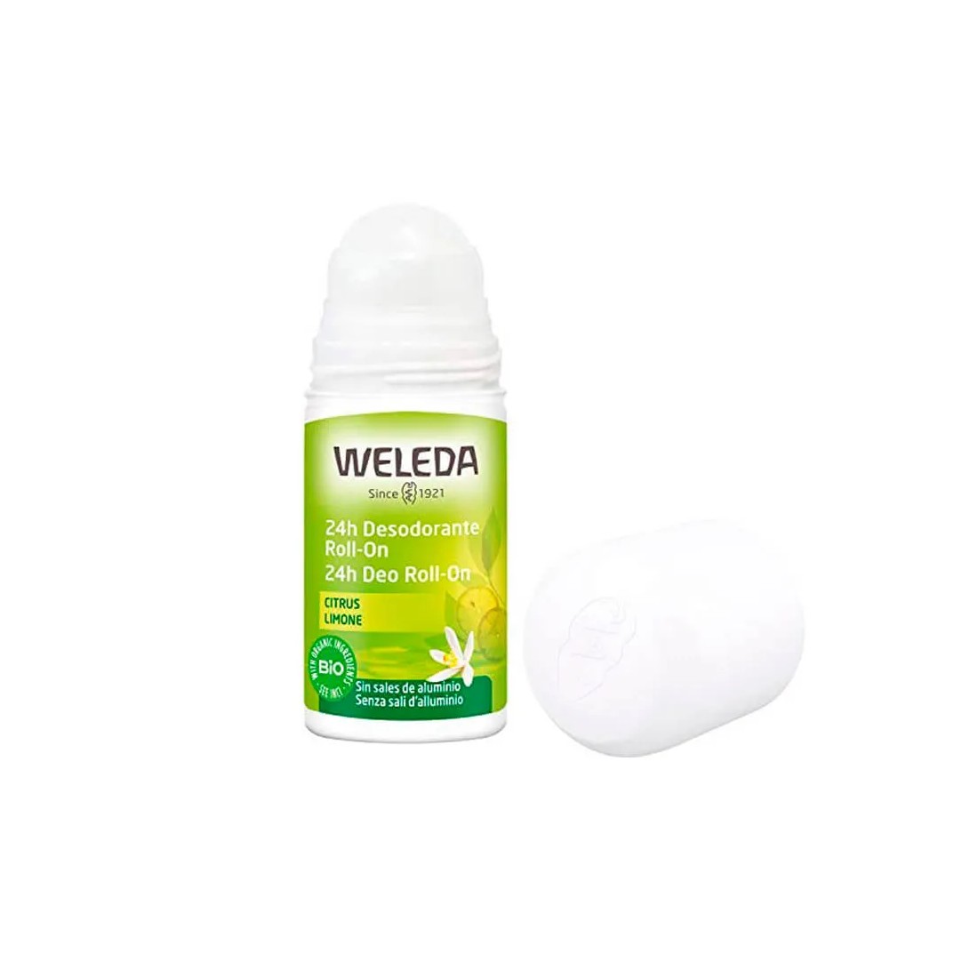 Weleda Desodorante Citrus Roll-On 24H 50 ml envase