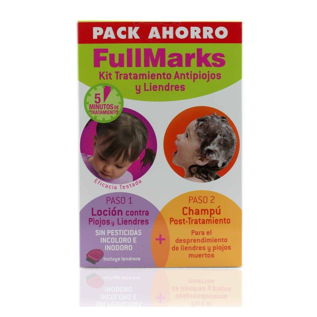 Compra Fullmarks Champu 150 Ml + Locion Pediculicida 100 Ml al mejor precio | Más Parafarmacia