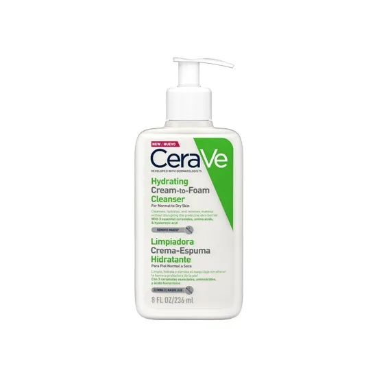 Cerave Limpiadora Crema-Espuma Hidratante 236 ml
