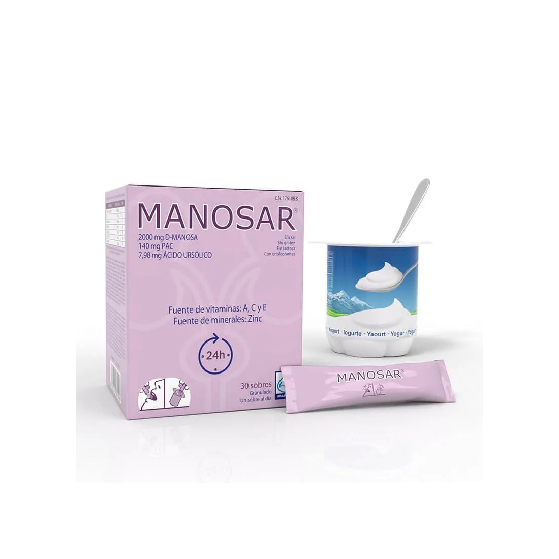 Contenido de manosar, imagen de los sobres