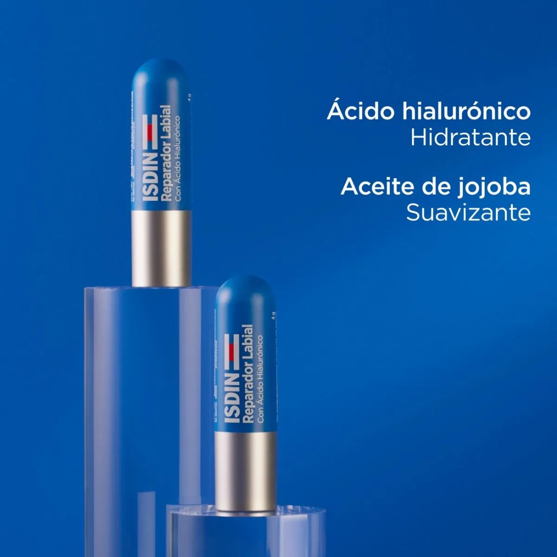 Isdin Reparador Labial Con Ácido Hialurónico 4 gr ingredientes