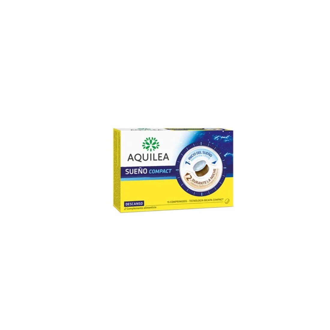 Aquilea Sueño Compact 1,95 mg 15 Comprimidos