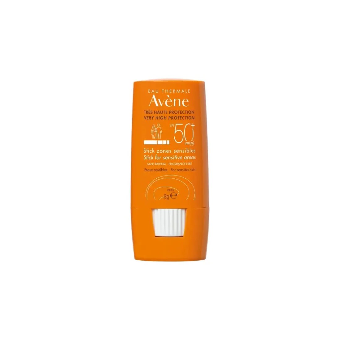 Avene Stick Solar Zonas Sensibles SPF50+