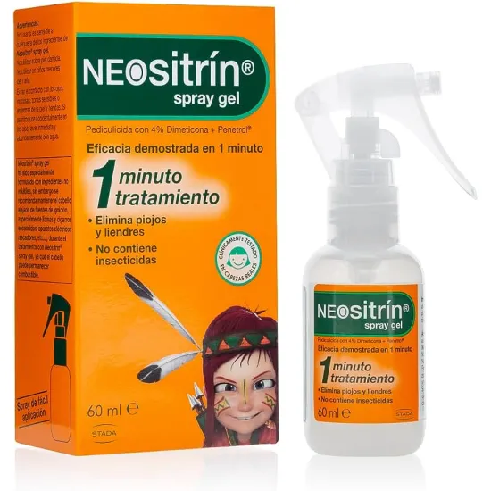 Neositrin Spray Gel Antipiojos 60 Ml