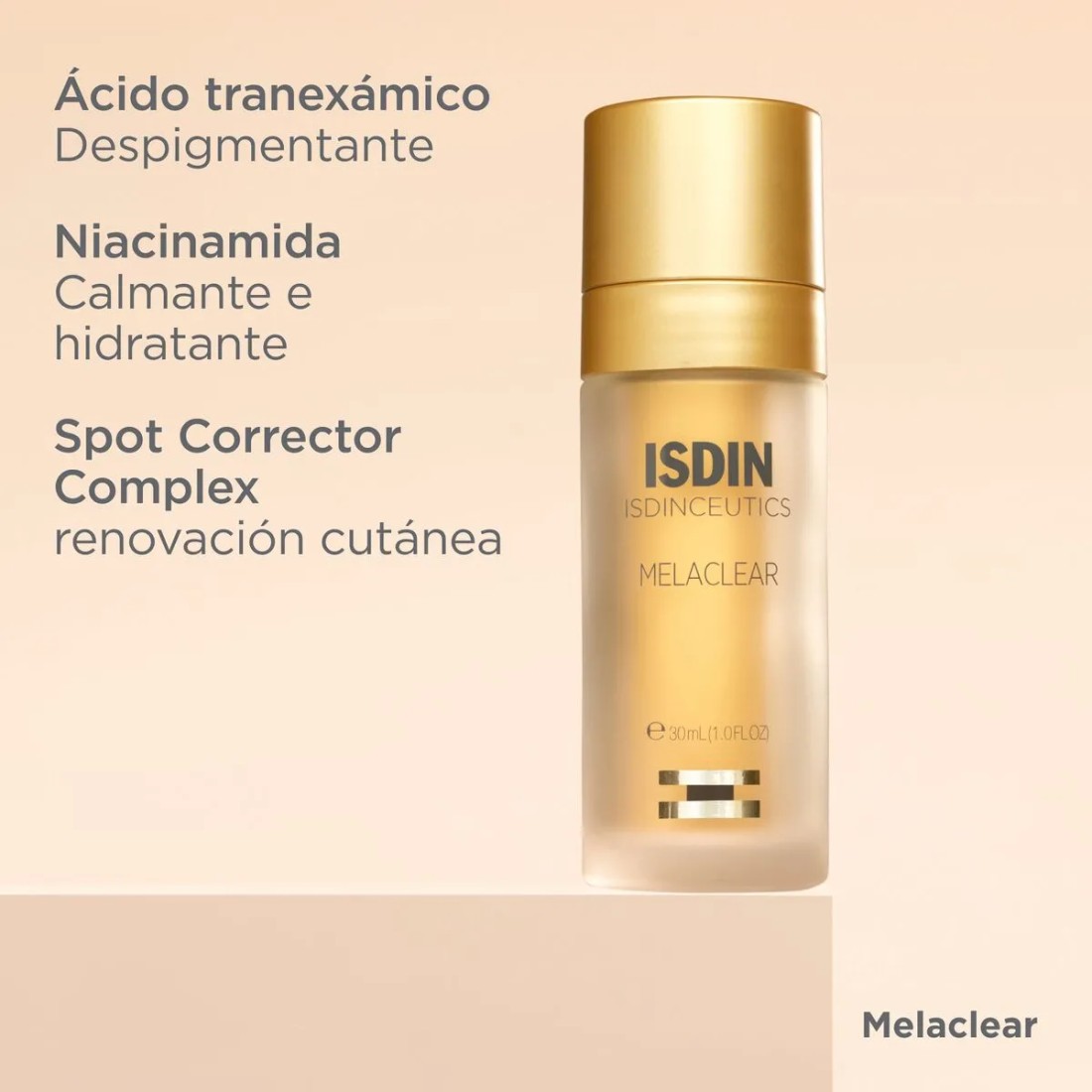 Isdin Isdinceutics Melaclear Sérum 30 ml ingredientes