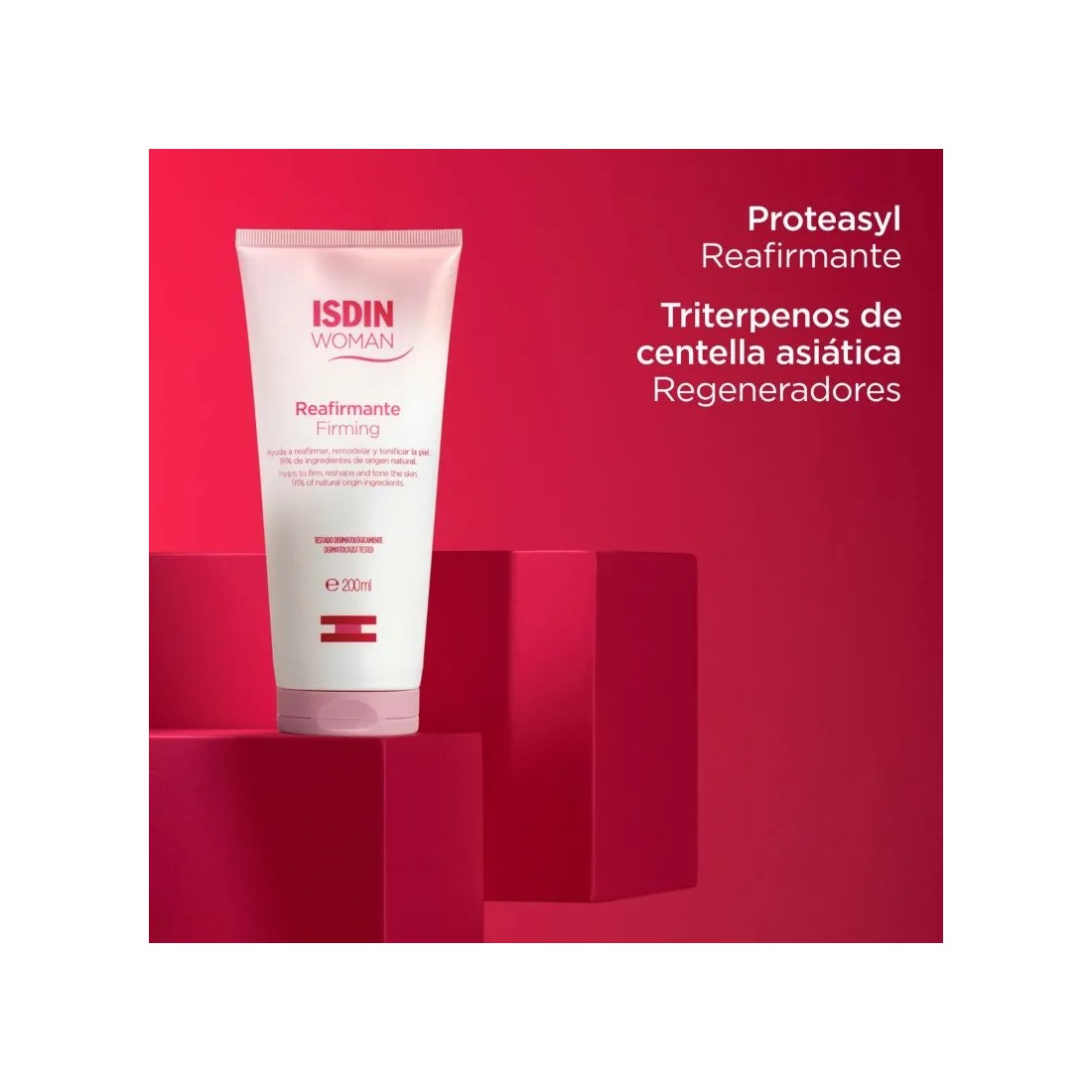 ISDIN Woman Reafirmante 200 ml composicion