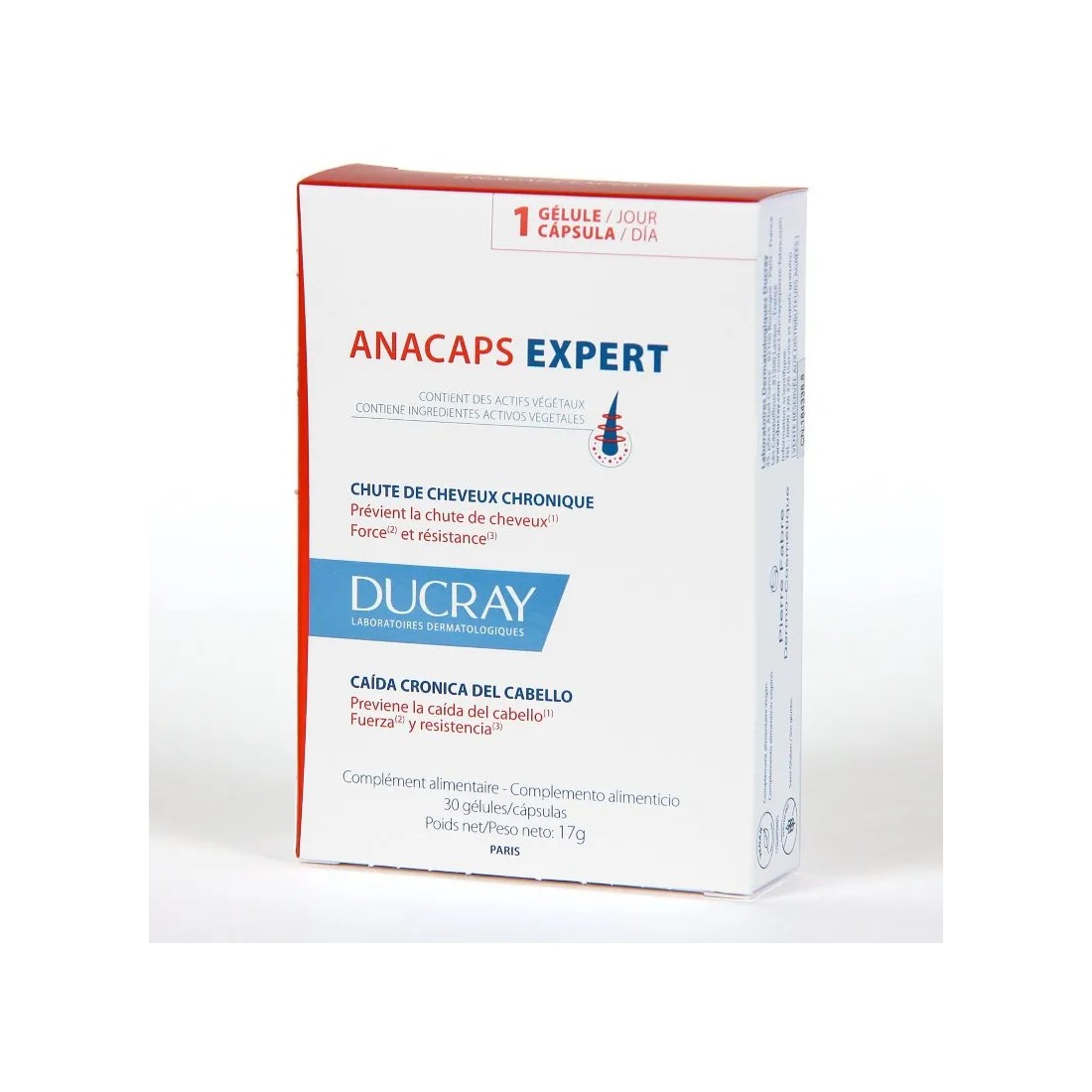 Compra Ducray Anacaps Expert 30 Capsulas al mejor precio | Más Parafarmacia