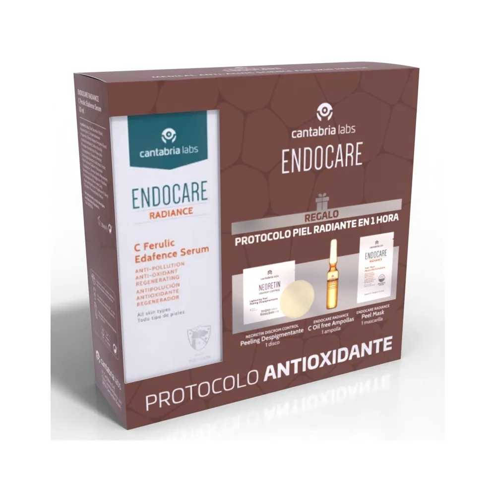 Endocare Radiance C Ferulic Edafence serum 30 ml *PACK REGALO*