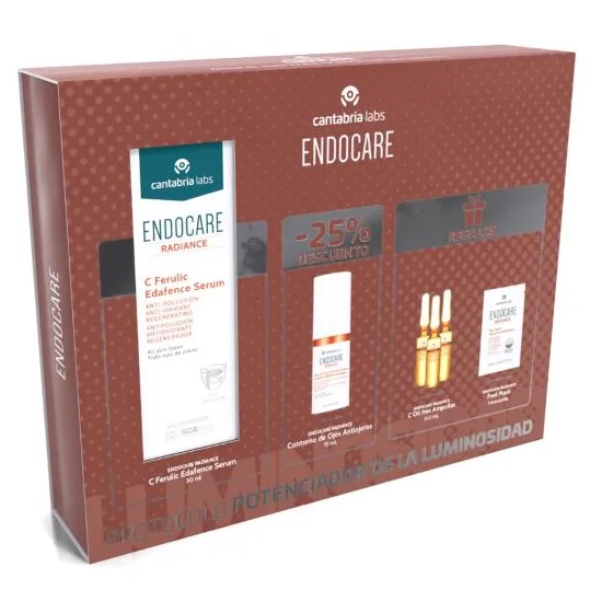Endocare Radiance Pack C Ferulic Edafence Sérum 30 ml + Contorno + Regalos
