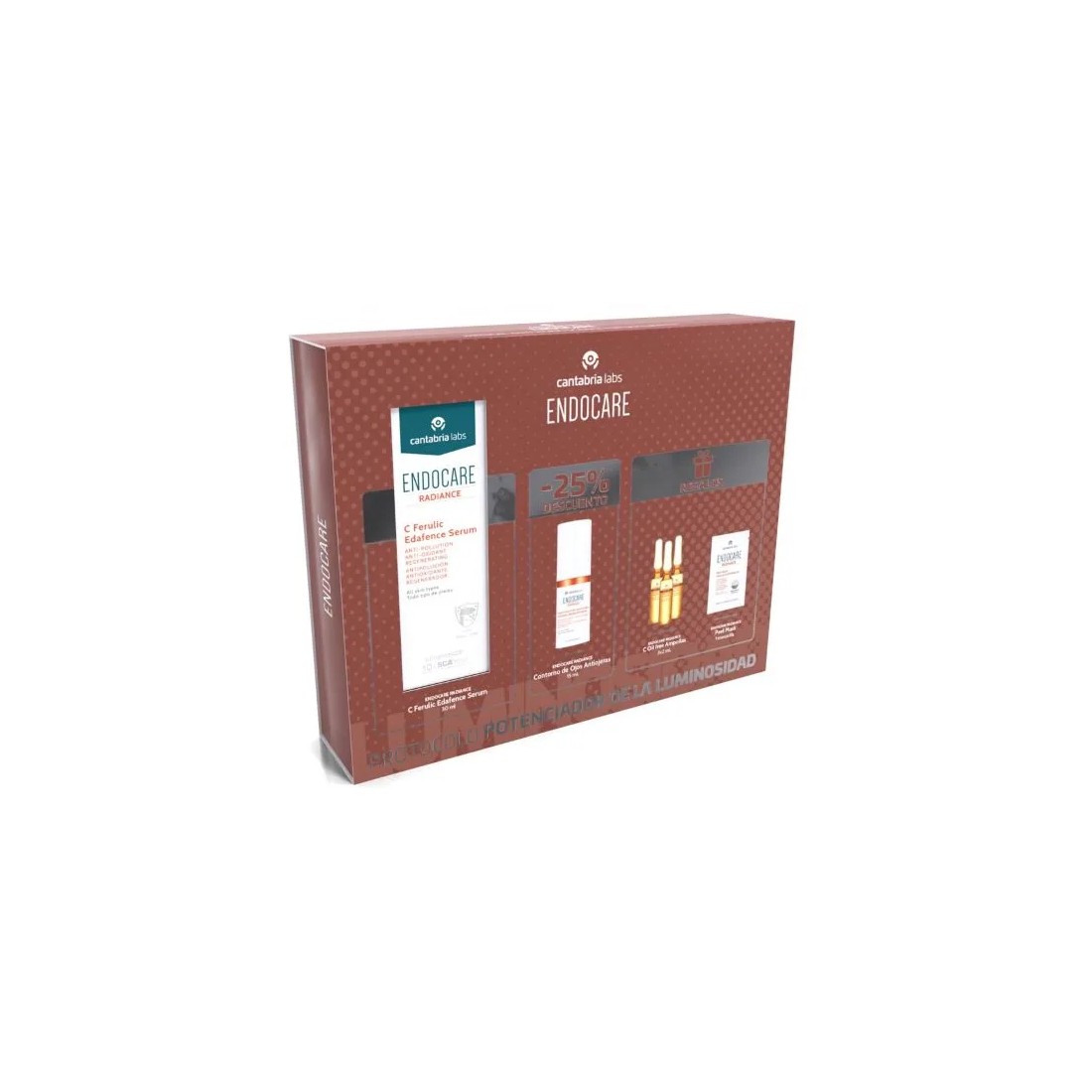 Endocare Radiance Pack C Ferulic Edafence Sérum 30 ml + Contorno + Regalos