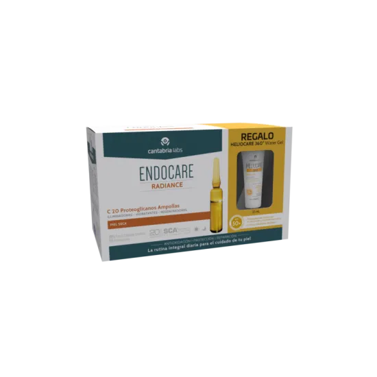 Endocare Pack Radiance C 20 Proteoglicanos 30 ampollas + Regalo Water Gel