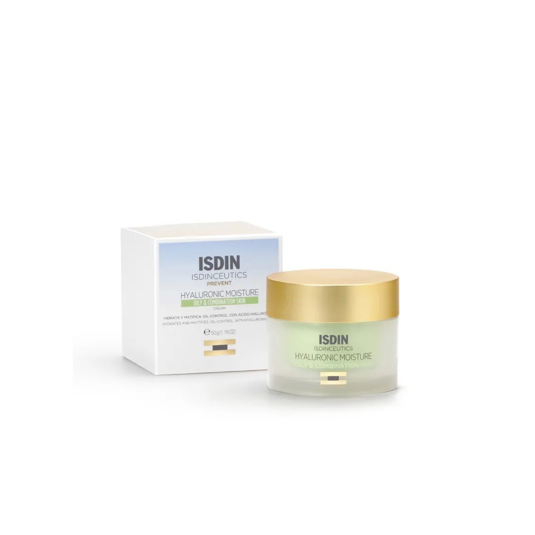 MasParafarmacia: Isdin Isdinceutics Hyaluronic Moisture Oily and Combination Skin Piel Mixta 50 Gr