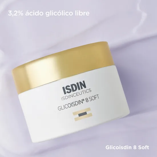 Isdin Isdinceutics Glicoisdin 8 Soft 50 gr propiedades