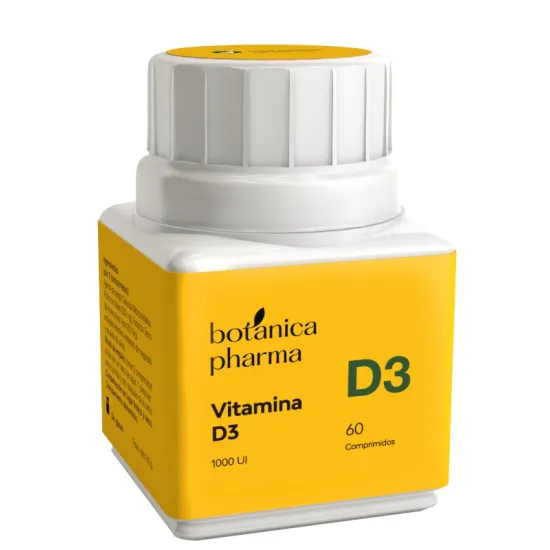 Botanicapharma Vitamina D3 60 Cápsulas