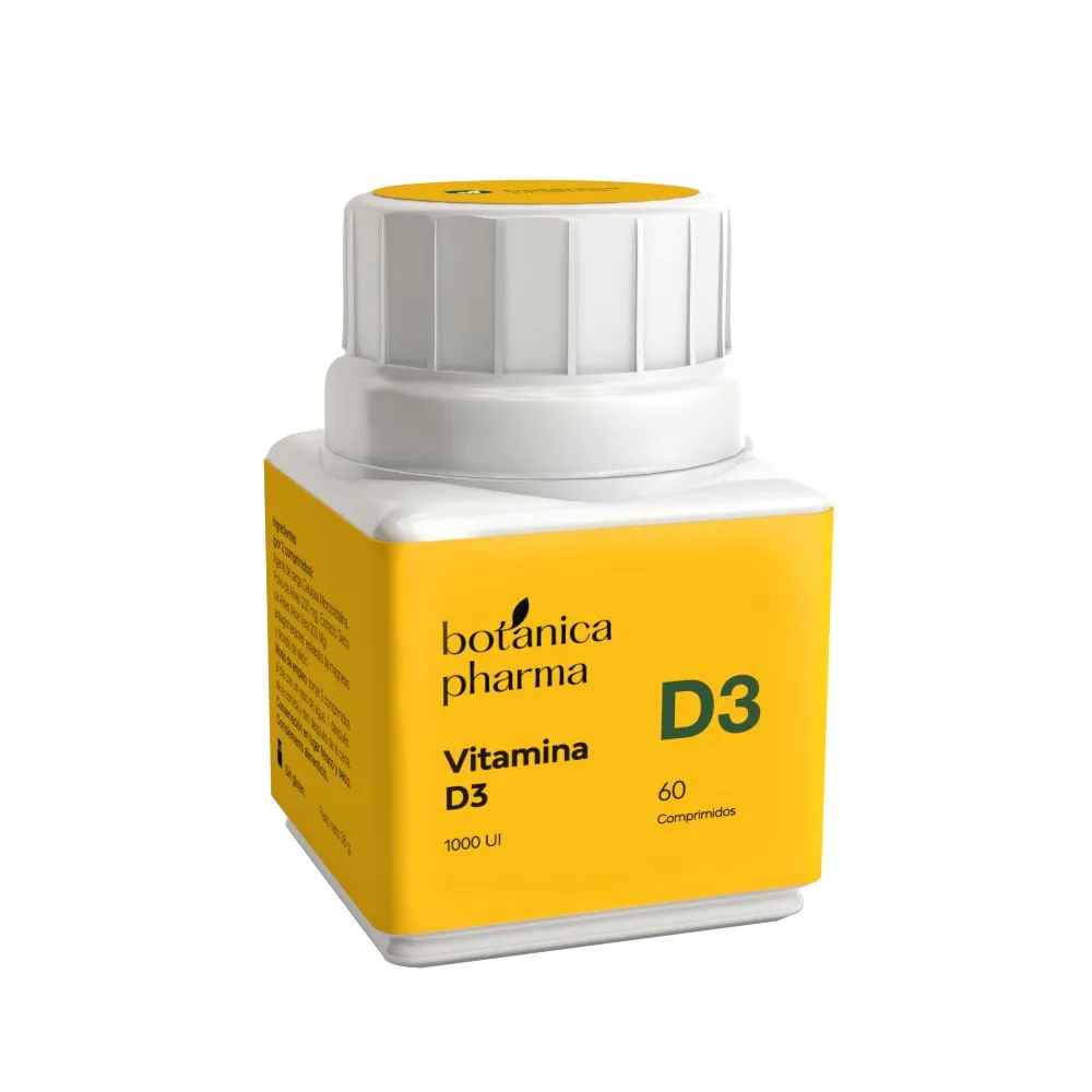 Botanicapharma Vitamina D3 60 Cápsulas