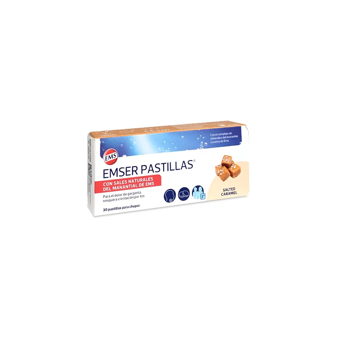 MasParafarmacia: Compra EMSER Pastillas Garganta Caramelo Salado 30 Unidades