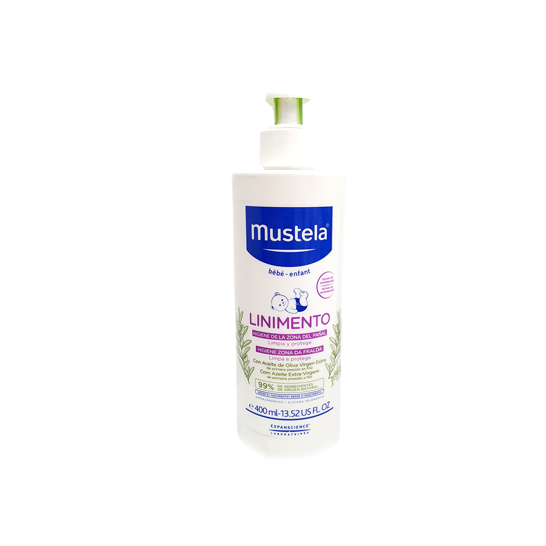 Compra Mustela Linimento 400 Ml al mejor precio | Más Parafarmacia