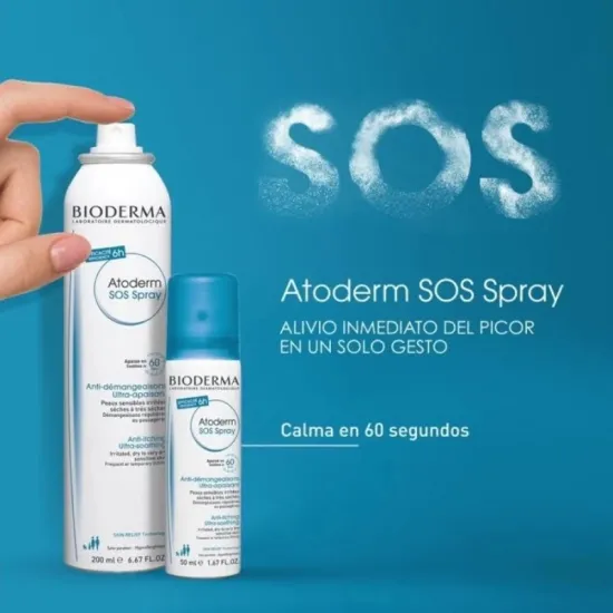 Bioderma Atoderm SOS Spray 50 Ml tamaños