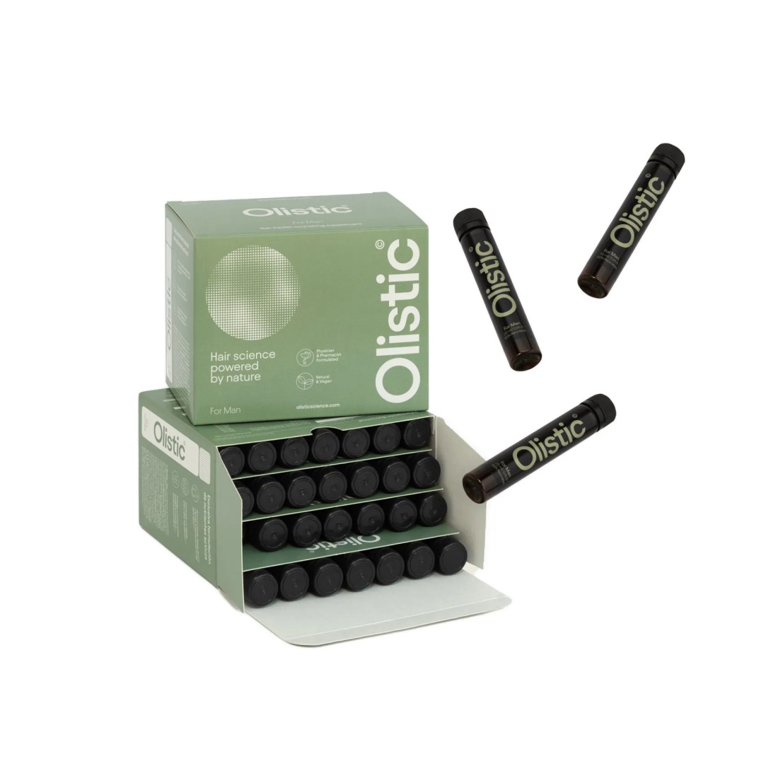 MasParafarmacia: Comprar Olistic Men Tratamiento Anticaída 28 Viales