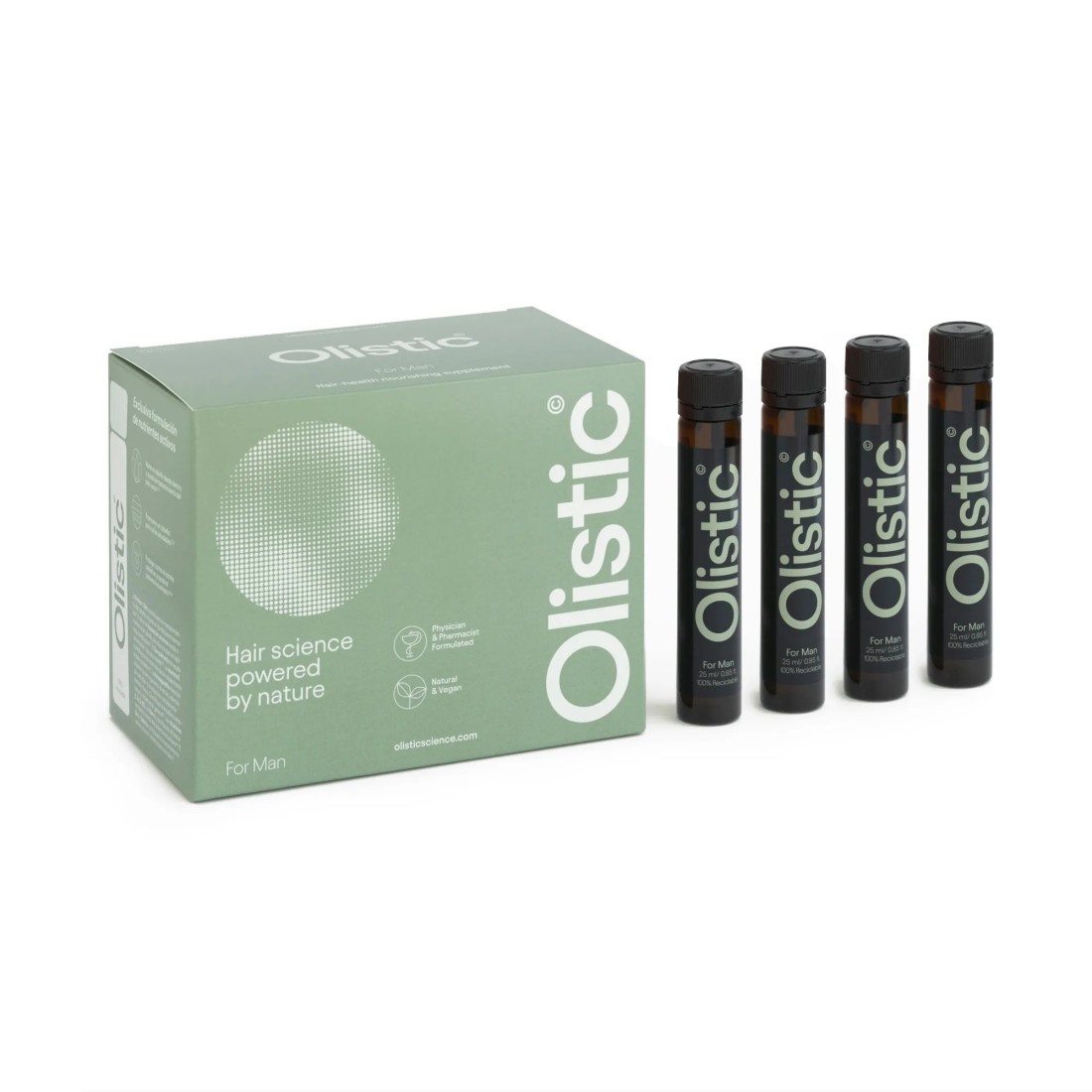 MasParafarmacia: Comprar Olistic Men Tratamiento Anticaída 28 Viales