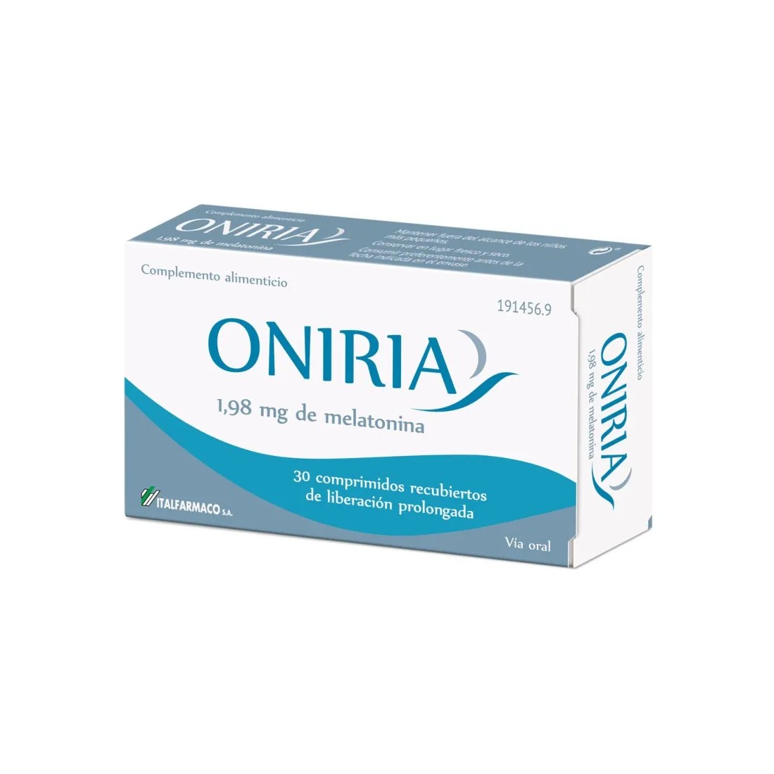 Oniria 1,98mg Melatonina 30 Cápsulas