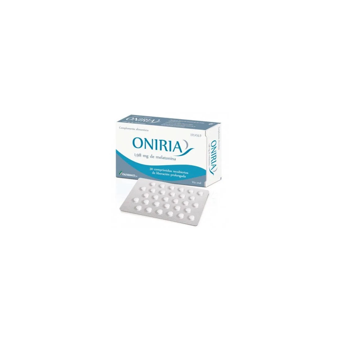 Oniria 1,98mg Melatonina 30 Cápsulas