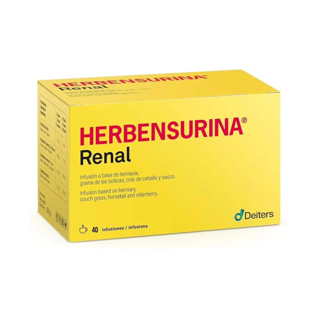 Herbensurina Infusión 40 Sobres