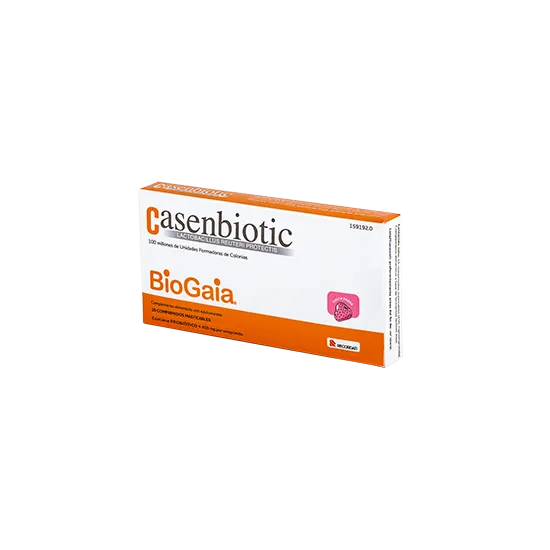 Casenbiotic BioGaia Fresa 10 Comprimidos Masticables