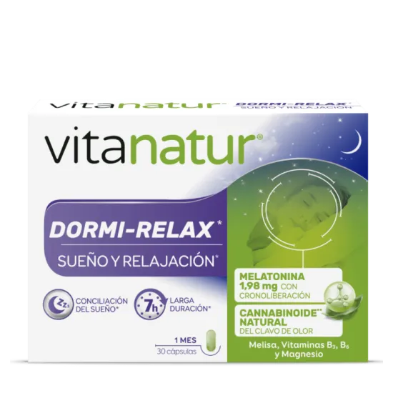 Vitanatur Dormi-Relax Sueño y Relajación 30 Cápsulas