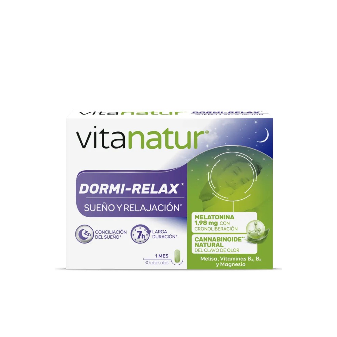 Vitanatur Dormi-Relax Sueño y Relajación 30 Cápsulas