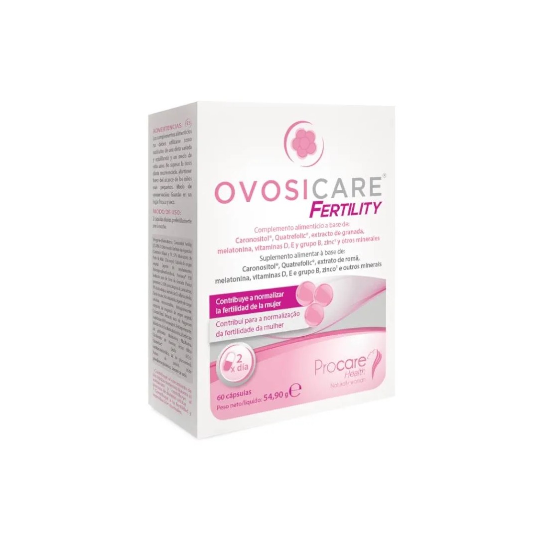 OVOSICARE FERTILITY 60 Cápsulas